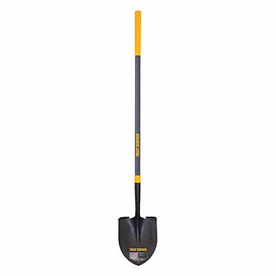 Round Point Shovel Fiberglass Handle