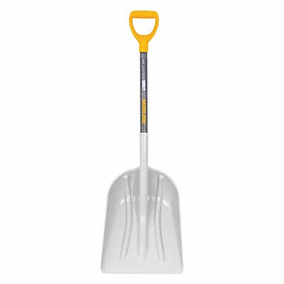 Poly Scoop w/ D-Grip Hardwood Handle