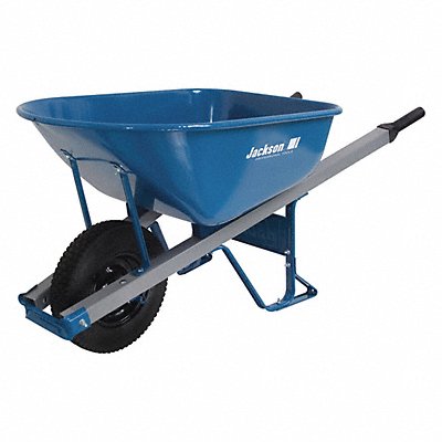 Steel Wheebarrow FlatFree Tires 6cu. ft.