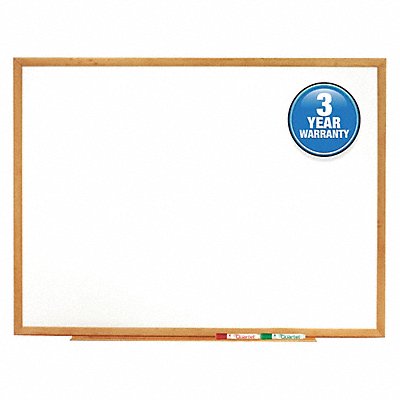 Whiteboard 4ft.x3ft. Oak Finish