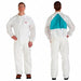 Coverall 3XL White SMMS PK25