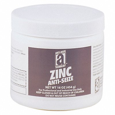 Zinc Anti-Seize Compound/Lube 1Lb. Can