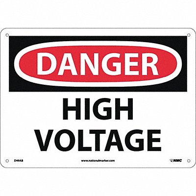 Danger High Voltage Sign