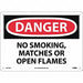 Danger No Smoking Matches Or Open Flames