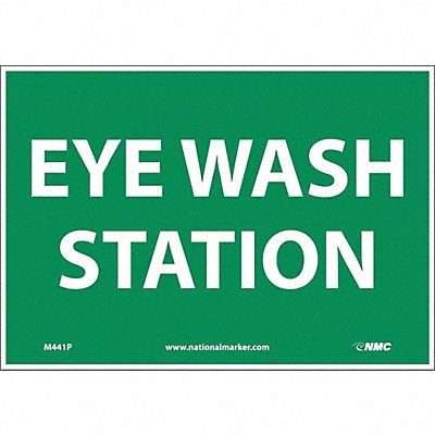 Eye Wash Station Sign