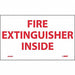 Fire Extinguisher Inside Label PK5