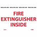 Fire Extinguisher Inside Sign