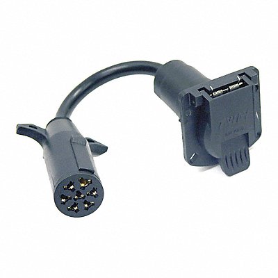 Adapter Round 7-Way Flat