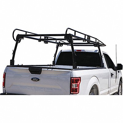 Ladder Rack Black Steel