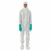 Coverall L Wht Non-Woven Lam PE/PP PK20