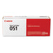 TONER,CARTRIDGE 051,BK