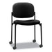 CHAIR,GUEST ARMLESS,BK