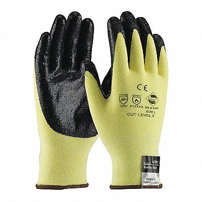 G-Tek Kevlar(R) Brand Fiber Yllw XL PK12