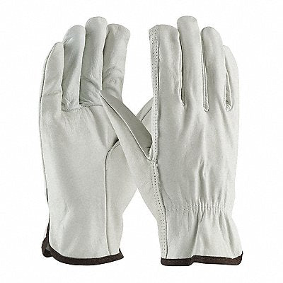 Unlined Leather Drivers Gloves M PK12