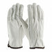 Unlined Leather Drivers Gloves M PK12