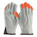 Leather Drivers Gloves Reg Grade M PK12