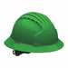 JSP Evo6161 Full Brim Green Vented 6-Pt.