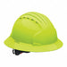 JSP Evo6161 Full Brim Lime Yellow Vented