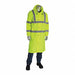 Hi-Visibility Rain Coat Lime Yllw 2XL