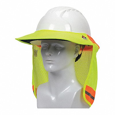 EZ-Cool Hard Hat Visor Hi Vis Yllw