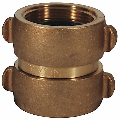 Female SwivelRockerLug Brass NST 1-1/2 