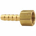 Female NPSM Swivel 1/4 x Hose Barb 3/8 