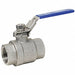 SS Ball Valve Full Port Locking 2 