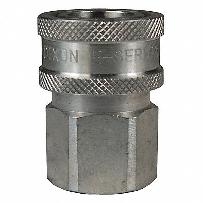 E-Series Fem NPT 3/8 Coupler 3/8 SS