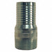 King NippleNPT Threaded Plated ST 1-1/4 