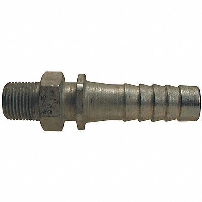 Steel 3500 Male Nipple 1/4 NPT 1/4 Hose