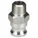 Cam and Groove AL Adapter Male NPT 3/4 