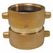 Female Swivel Pin Lug Brass NST 1-1/2 