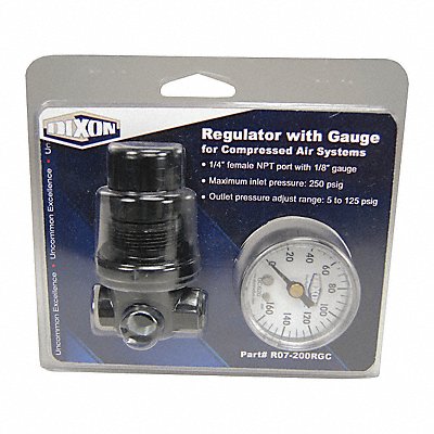 Series 1-Carded Miniature Regulator 1/4 