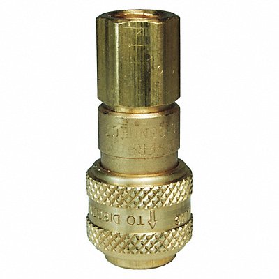 Industrial Auto FNPT3/8 Coupler 3/8 SS