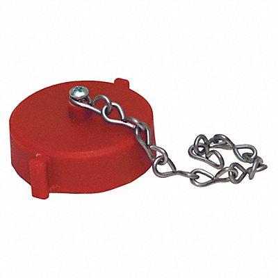 Thermoplastic Cap with Chain 2-1/2 -NST