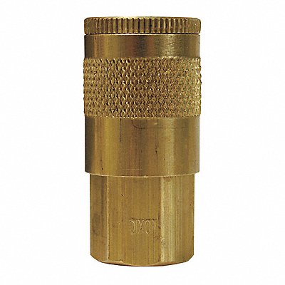 Automotive Coupler Female Brass 1/4 