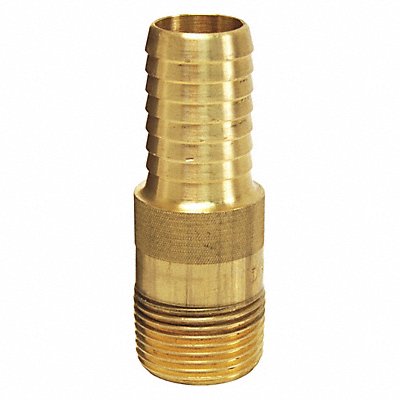 King Nipple NPT Threaded Brass 1 