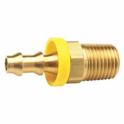 Push on Hose Fitting 1/4 x3/8 BarbxNPT