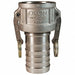 Cam/Groove Coupler x Hose Shank 2 SS