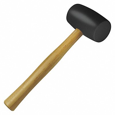 Black Rubber Mallet 28 Oz