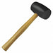 Black Rubber Mallet 28 Oz