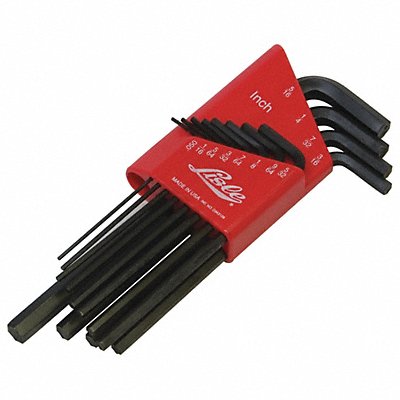 SAE Long Arm Hex Key Set 12Pc