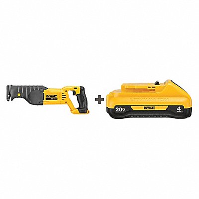 Cordless Recip Saw Kit 3000 SPM 20VDC