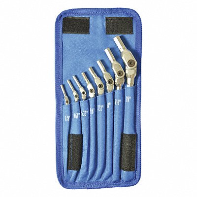 Hexpro Wrench Set 8 pcs 1/8 -3/8 