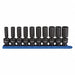 Metric Deep Impact Socket 3/8 D 10pcs.