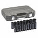 SAE Deep Impact Socket Set 1/2 D 19pcs.