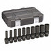 SAE Deep Impact Socket Set 1/2 D 10pcs.