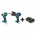 Cordless Combination Kit 2 Tools 18V DC