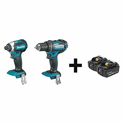 Cordless Combination Kit 2 Tools 18V DC