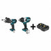 Cordless Combination Kit 2 Tools 18V DC